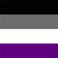 Large high-resolution Asexual pride flag seamless texture.
