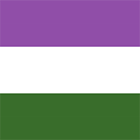 Large high-resolution Genderqueer pride flag seamless texture.