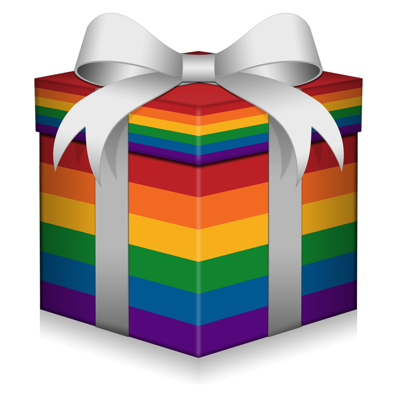 Large high-resolution LGBT rainbow pride flag seamless texture.